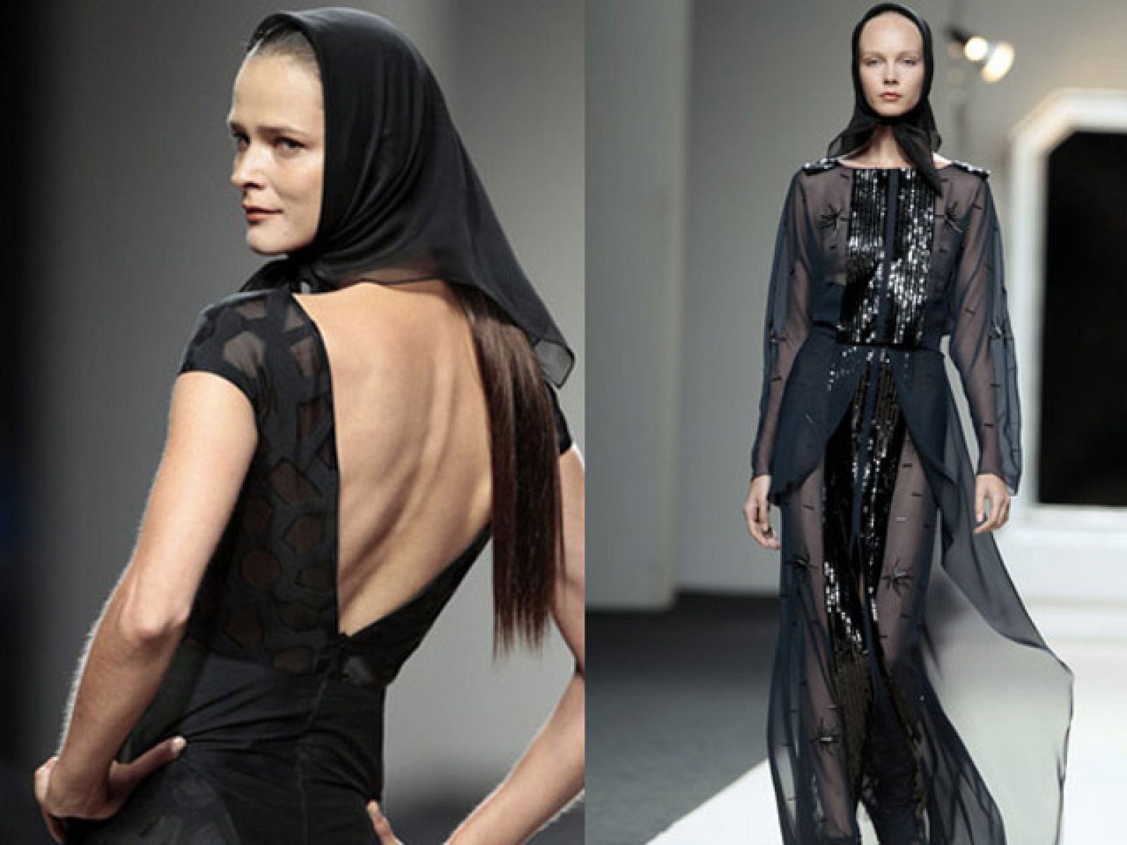 Emocionante último desfile de Jesús del Pozo | Ver