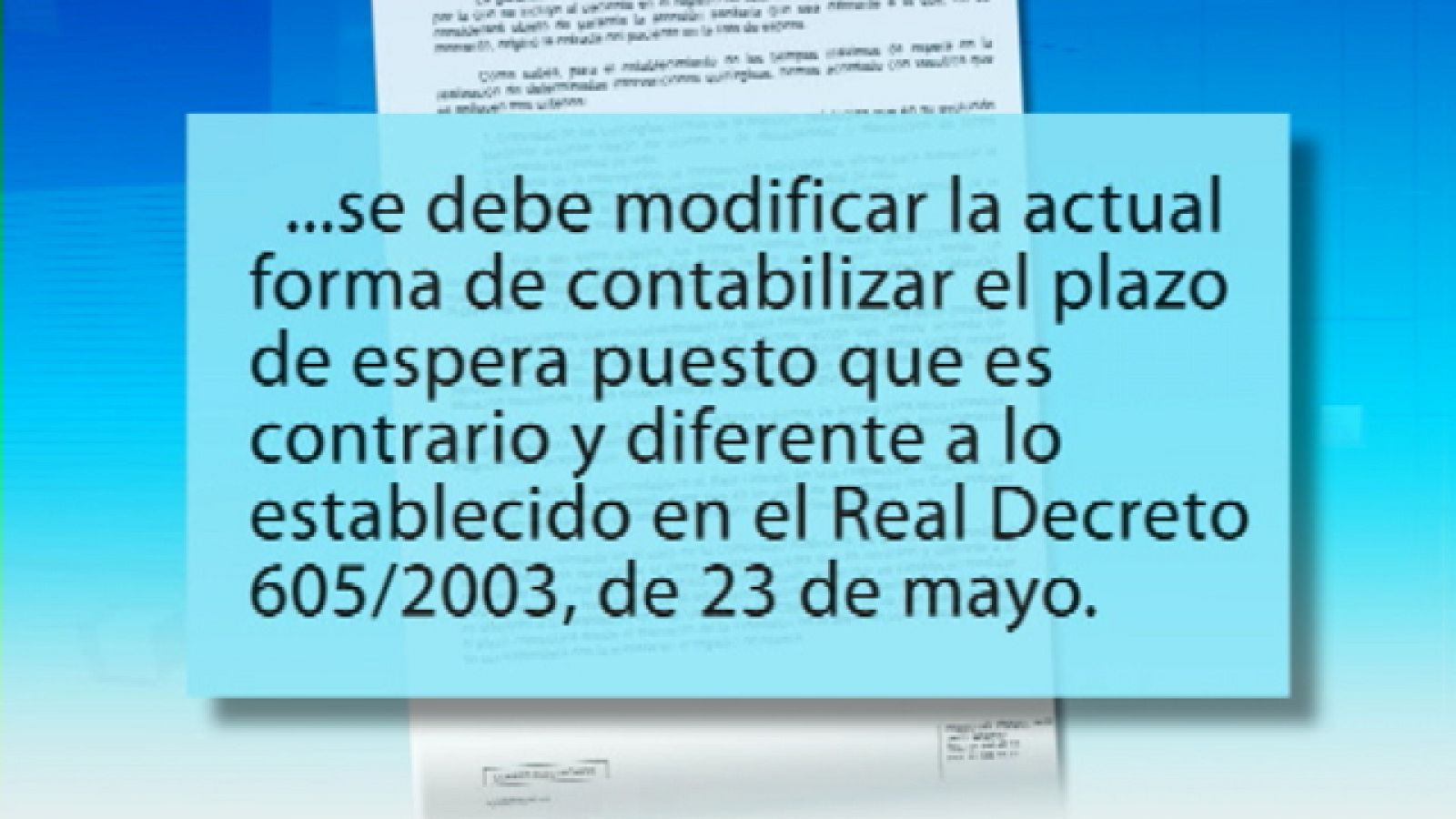 El Gobierno quiere cambiar la forma de contabilizar las listas de espera de los pacientes