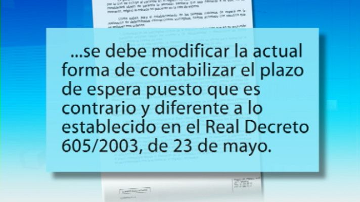 Telediario 1 - En sanidad: se exigen medidas