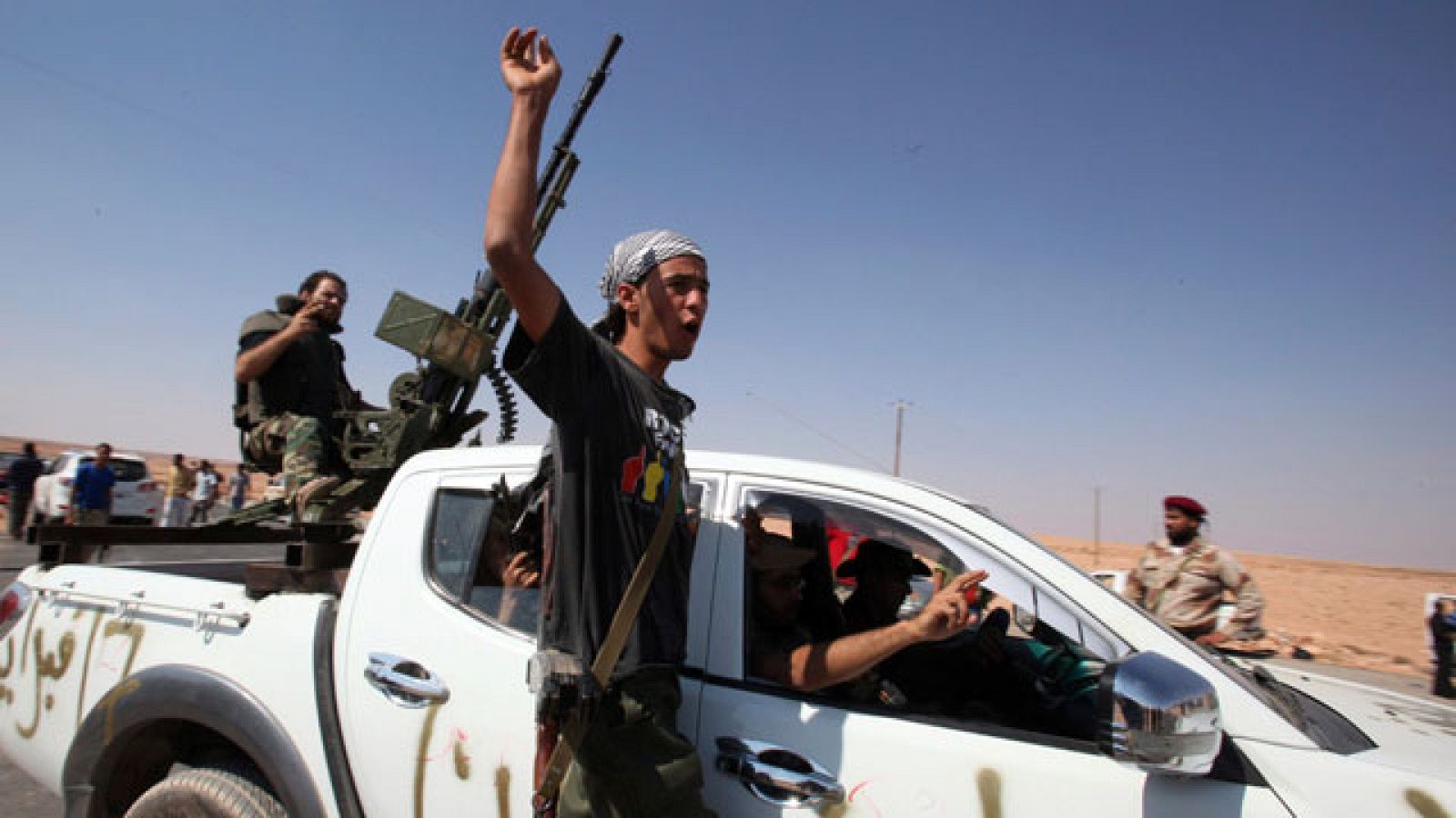 Los milicianos libios se  reorganizan tras ser rechazada su ofensiva