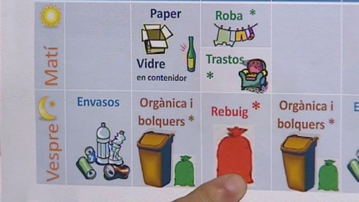 Telediario 1 - Premiar a los ciudadanos que más reciclan