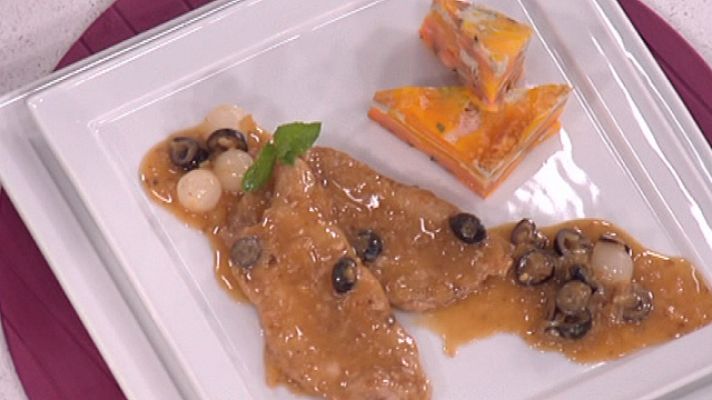 RTVE Cocina - Escalopines en salsa de aceitunas