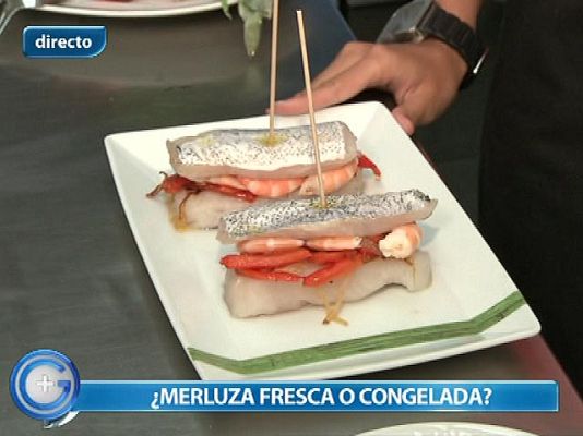 +Gente - Más Gente - El reto de cocina: ¿Merluza fresca o congelada?