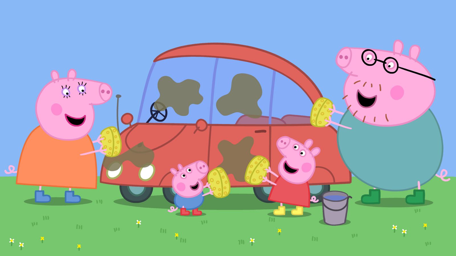 Peppa Pig - Lavando el coche - rtve.es - Peppa Pig | Ver