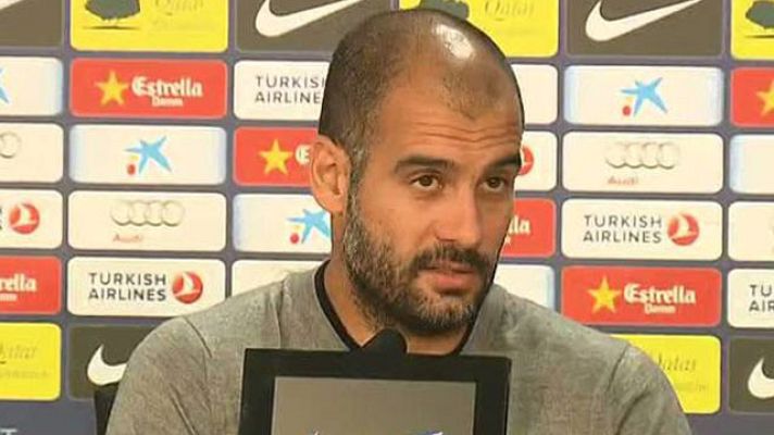 Telediario 1 - Guardiola no se fía del Valencia