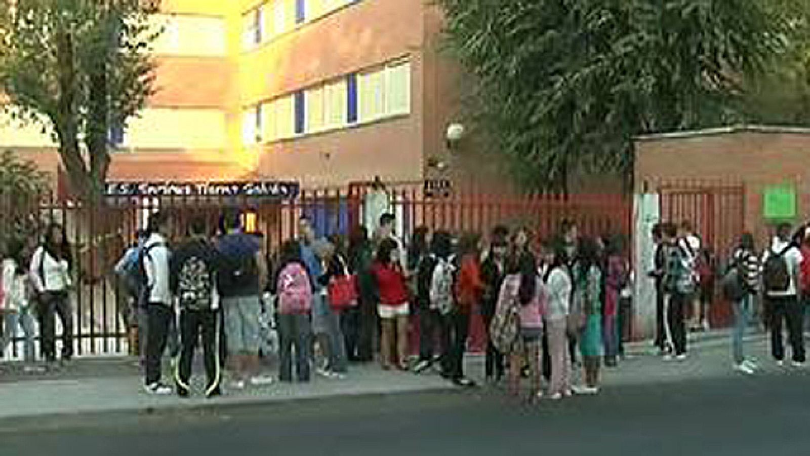 Segunda jornada de huelga en los innstitutos de la Comunidad de Madrid