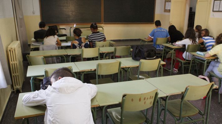 Telediario 1 - Segundo día de huelga en Madrid