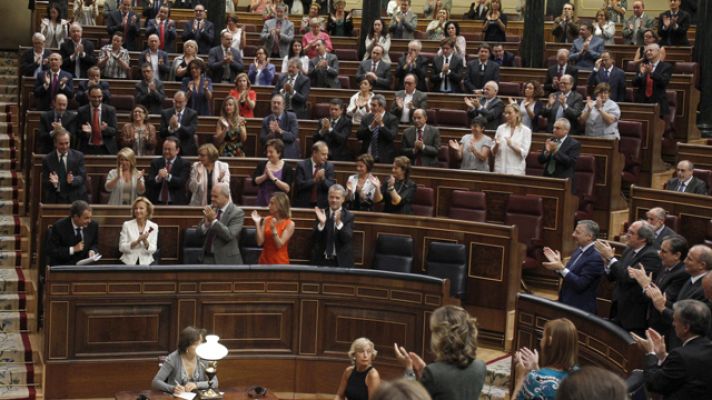 Telediario 1 - Última sesión de control