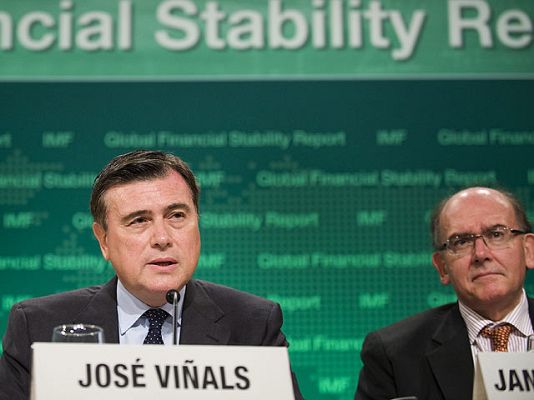 Telediario 1 - El FMI pide recapitalizar la banca