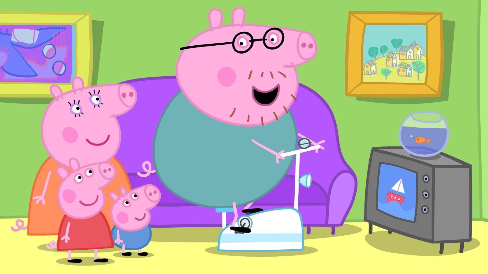 Peppa Pig - Papá se pone en forma - rtve.es - Peppa Pig | Ver