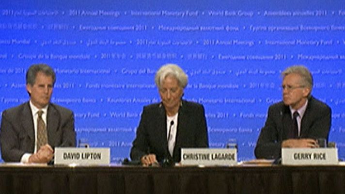 Telediario 1 - El G-20 promete responder a crisis