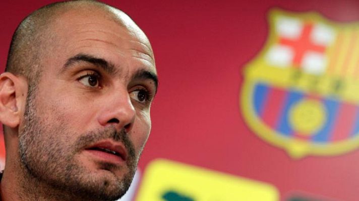 Telediario 1 - Guardiola:"Hay que seguir creciendo"