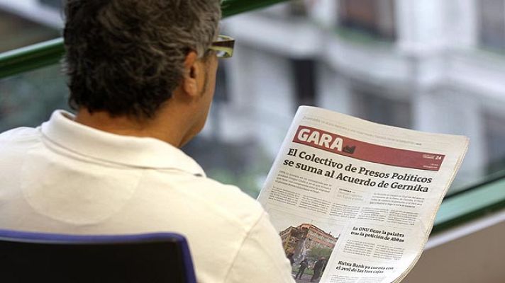 Telediario 1 - Comunicado de ETA