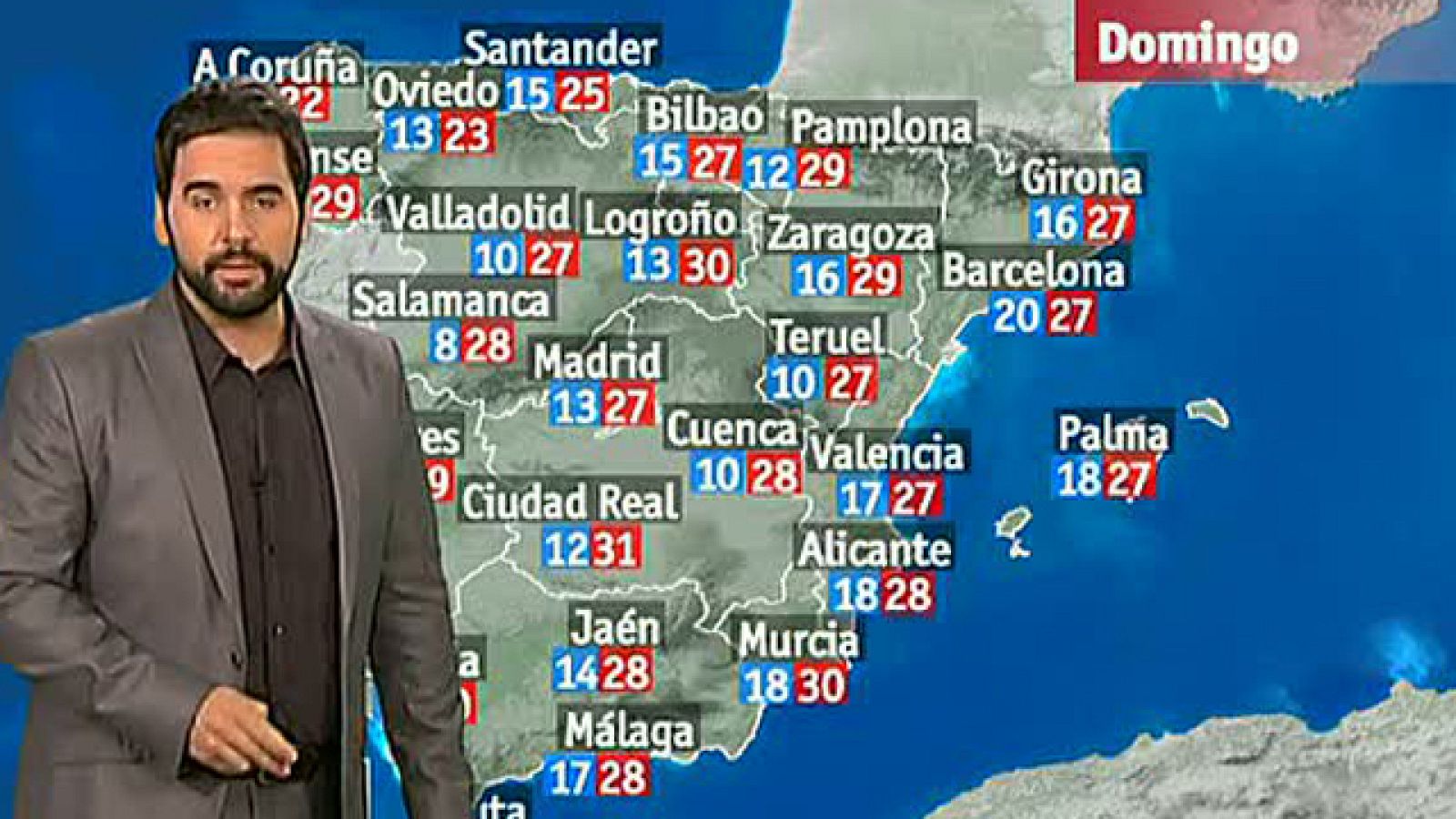 Cielo poco nuboso o despejado y temperaturas mínimas en descenso - El tiempo | Ver