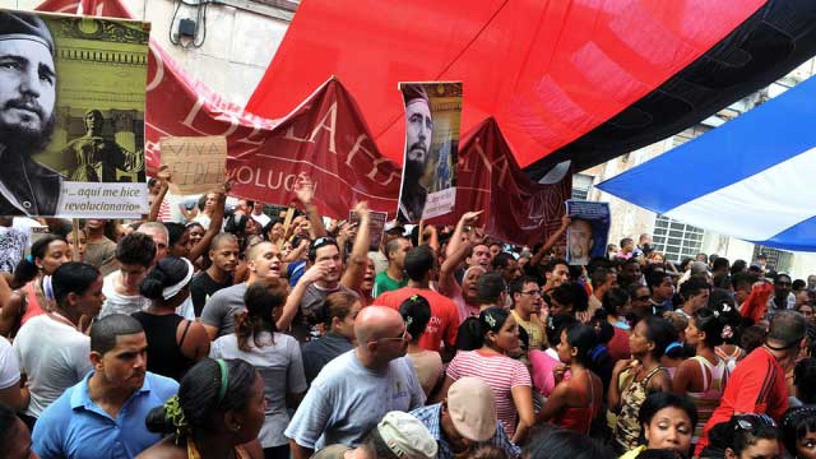 Protestas en Cuba por los derechos humanos - Informativo 24h | Ver