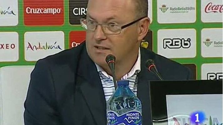 Telediario 1 - El Betis no mira la clasificación