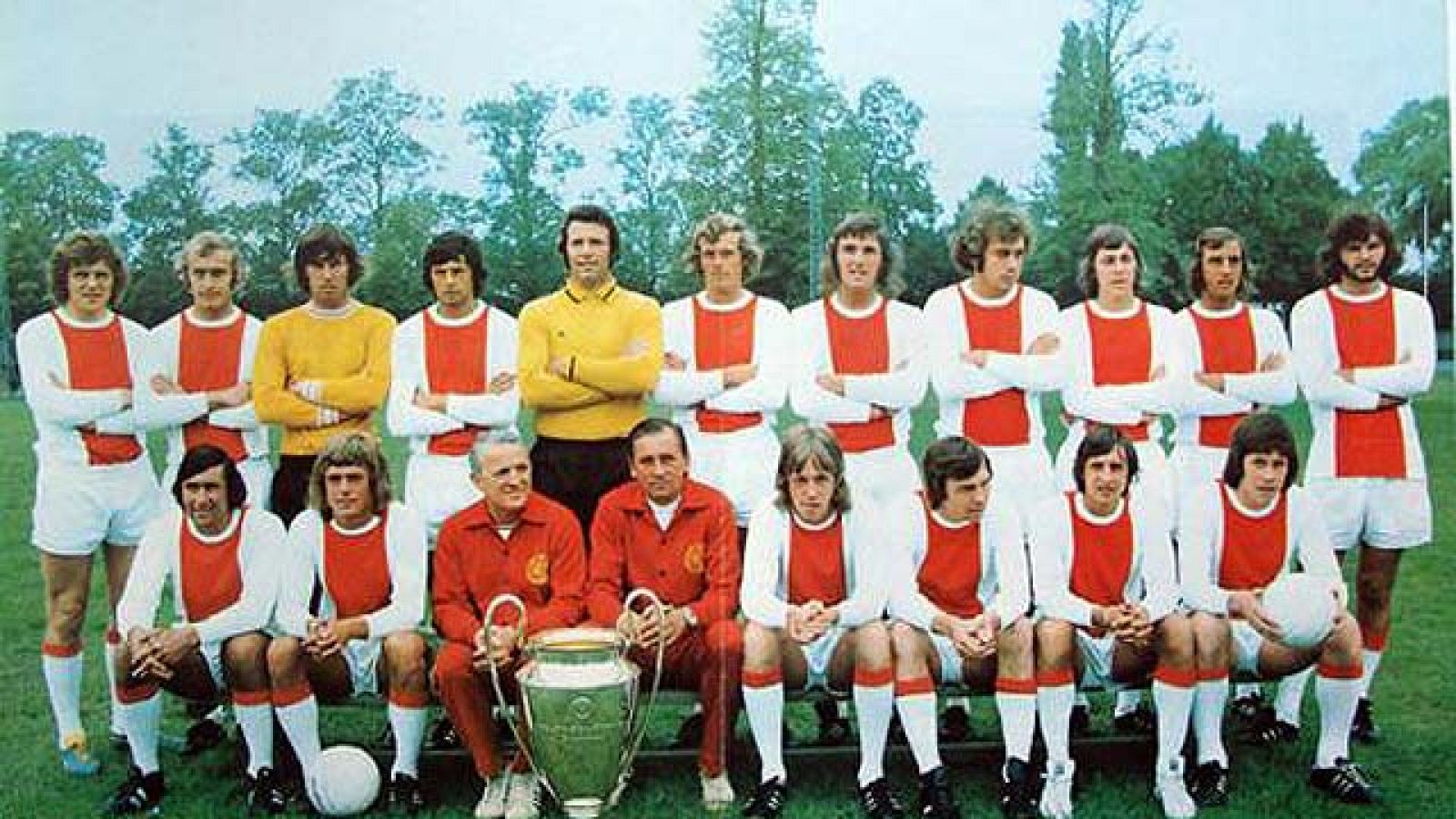 El tricampeonato del Ajax de Cruyff