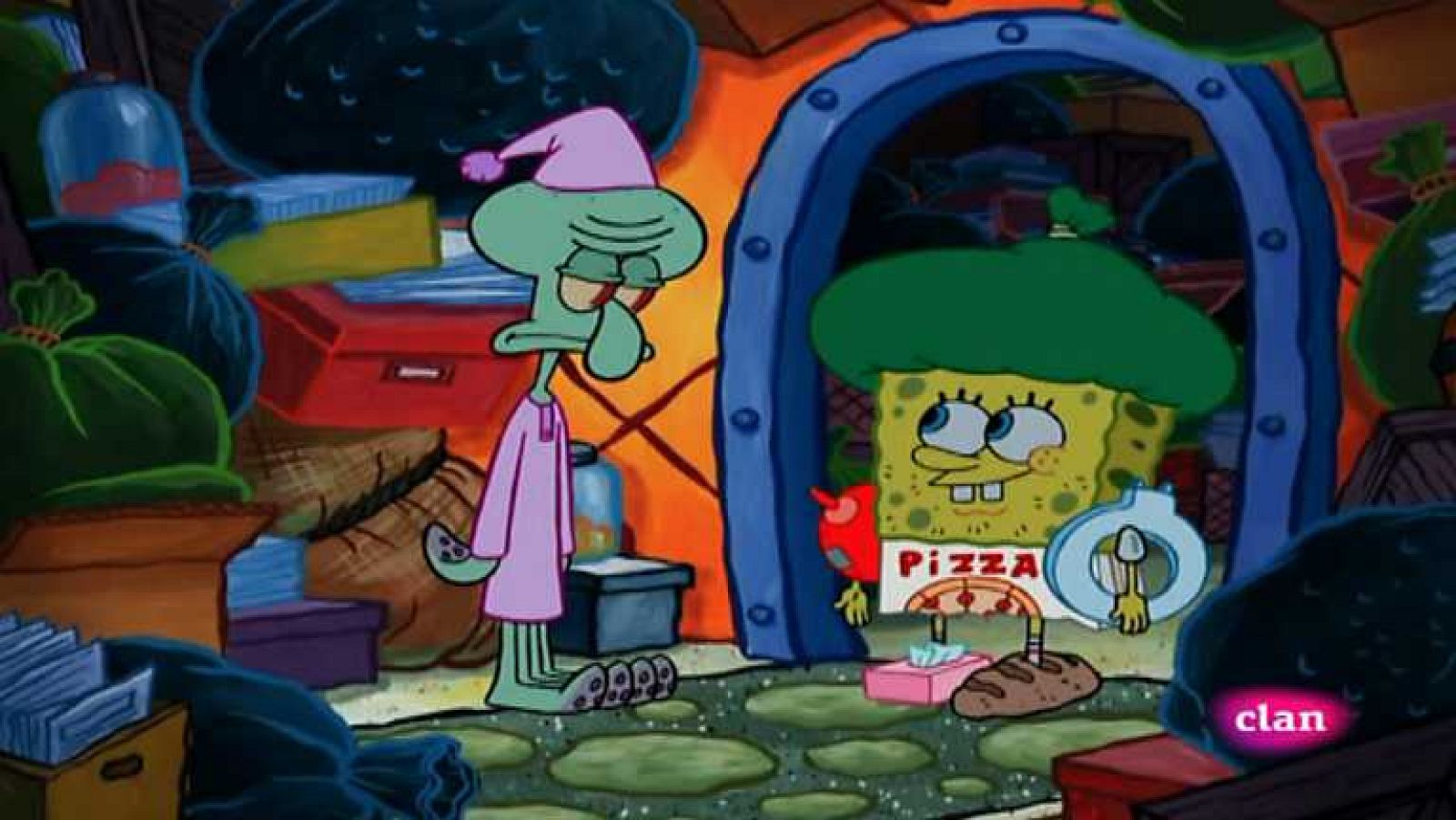 La esponja sentimental - Bob Esponja | Ver