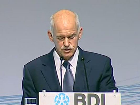 Informativo 24h - Papandreu pide apoyo en Berlín para que la crisis sea "una oportunidad"