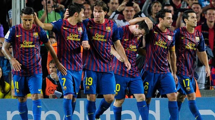 Telediario 1 - El Barça, rumbo a Bielorrusia