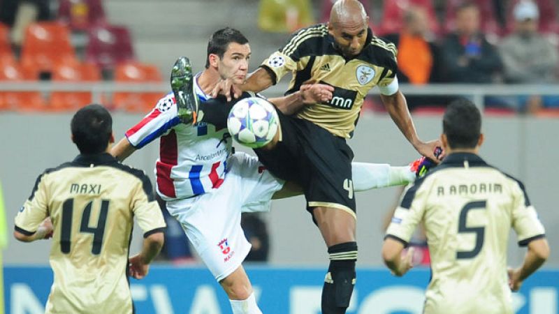 Resumen del Galati 0 - 1 Benfica | Ver