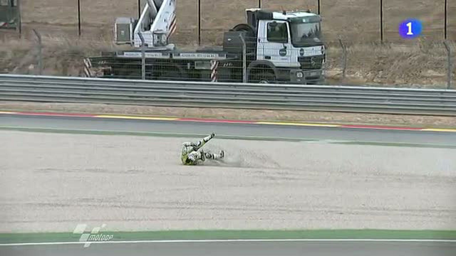 Las lesiones de las que se libró Faubel - Paddock GP | Ver