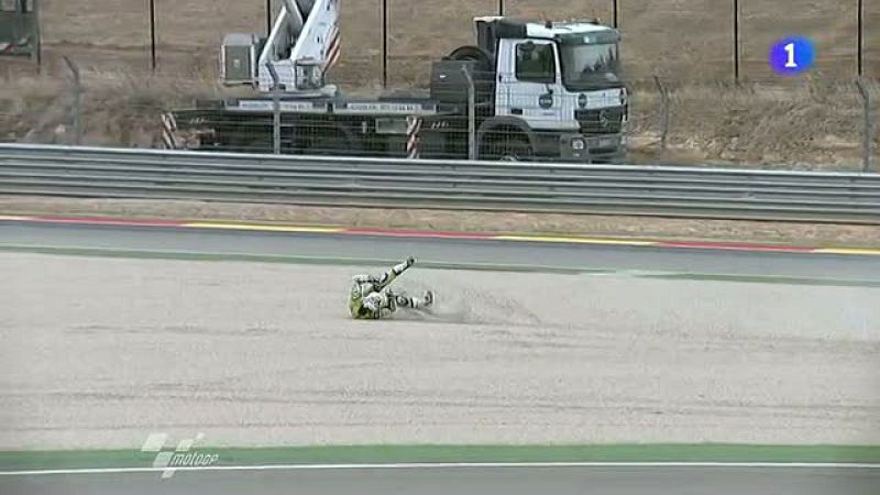 Las lesiones de las que se libró Faubel - Paddock GP | Ver