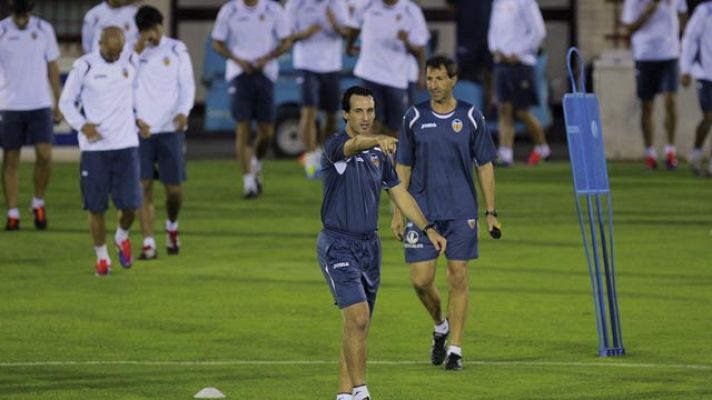 Telediario 1 - El Valencia ante el Chelsea de Mata