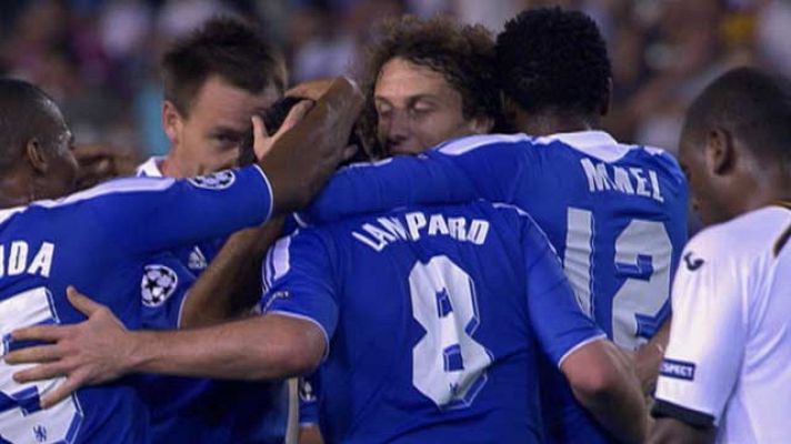 Champions League - Lampard abre la lata en Mestalla (0-1)