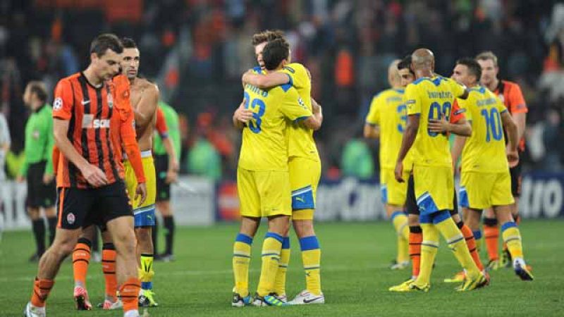 Shakhtar y Apoel se reparten los puntos (1-1)