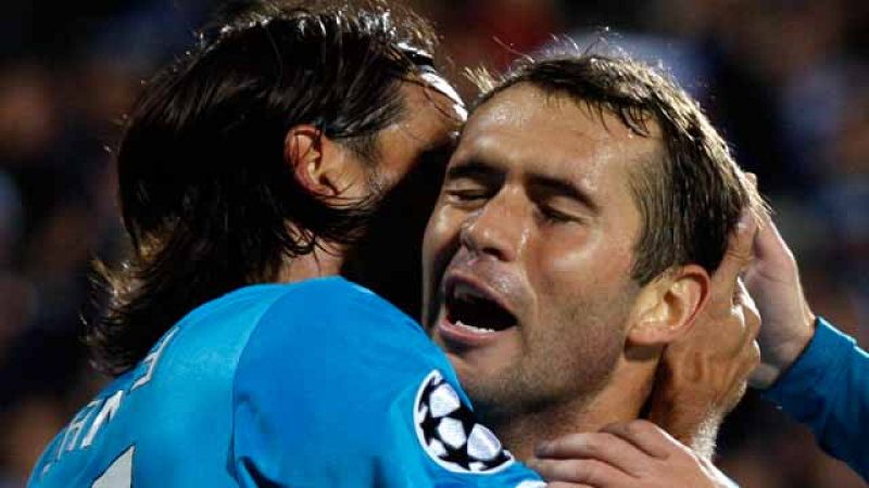 El Zenit gana con claridad (3-1) al Oporto