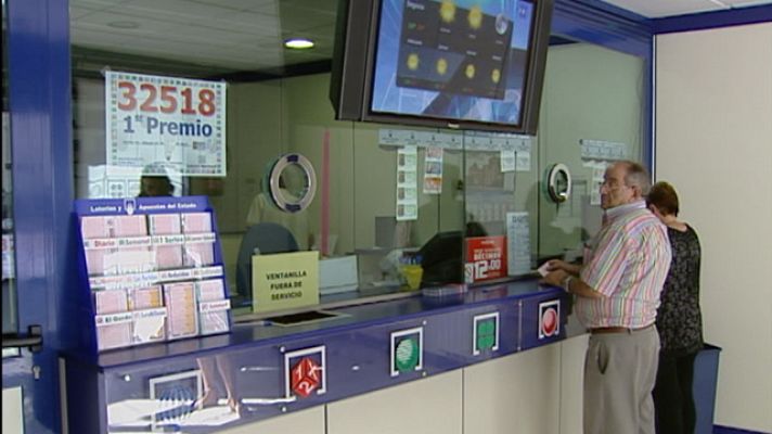 Telediario 1 - La loteria no saldrá a Bolsa