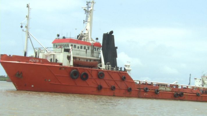 Telediario 1 - Llegada a España