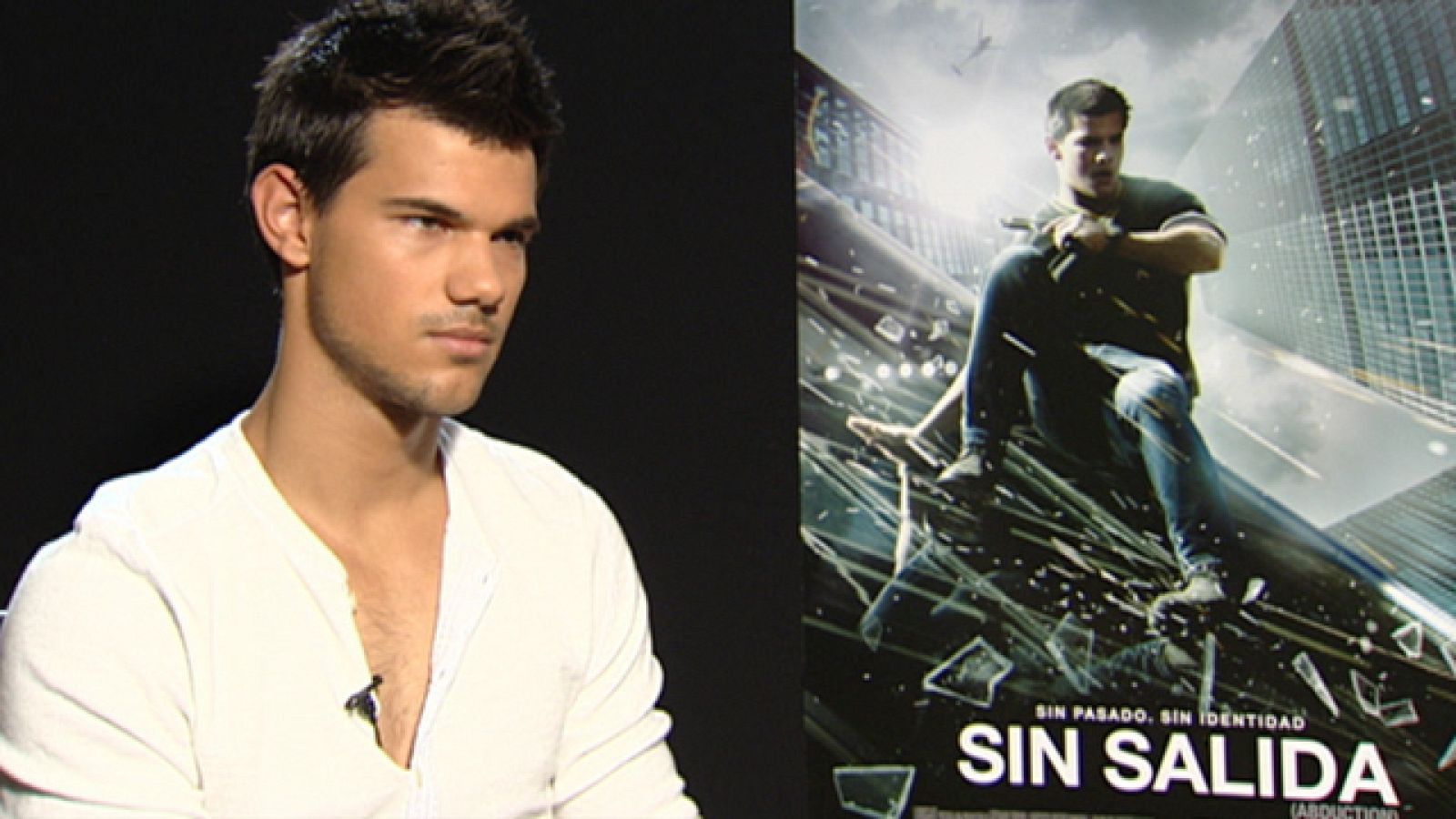 Taylor Lautner presenta en Madrid su nueva película "Sin Salida"