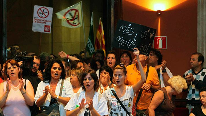 Telediario 1 - Telediario 2 en 4' - 29/09/11