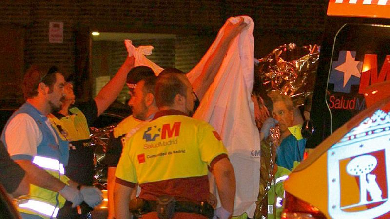 Los médicos consiguen extraer al bebé de la mujer embarazada asesinada en una iglesia en Madrid