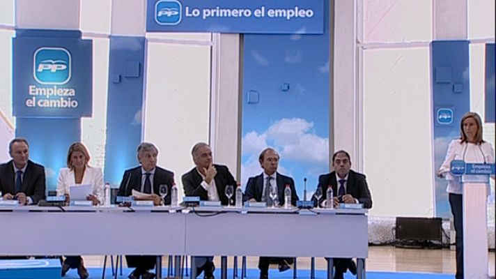 Telediario 1 - Foro del PP dedicado a las PYMES