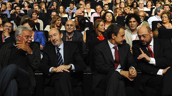 Telediario 1 - Felipe González recuerda que se puede dar la vuelta a las encuestas