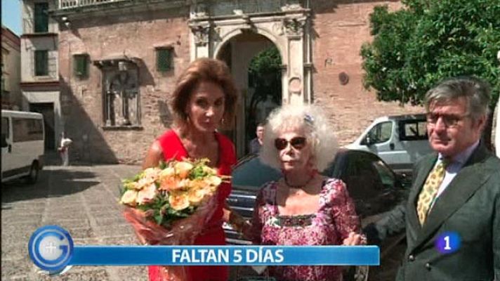 +Gente - Faltan cinco días para la boda
