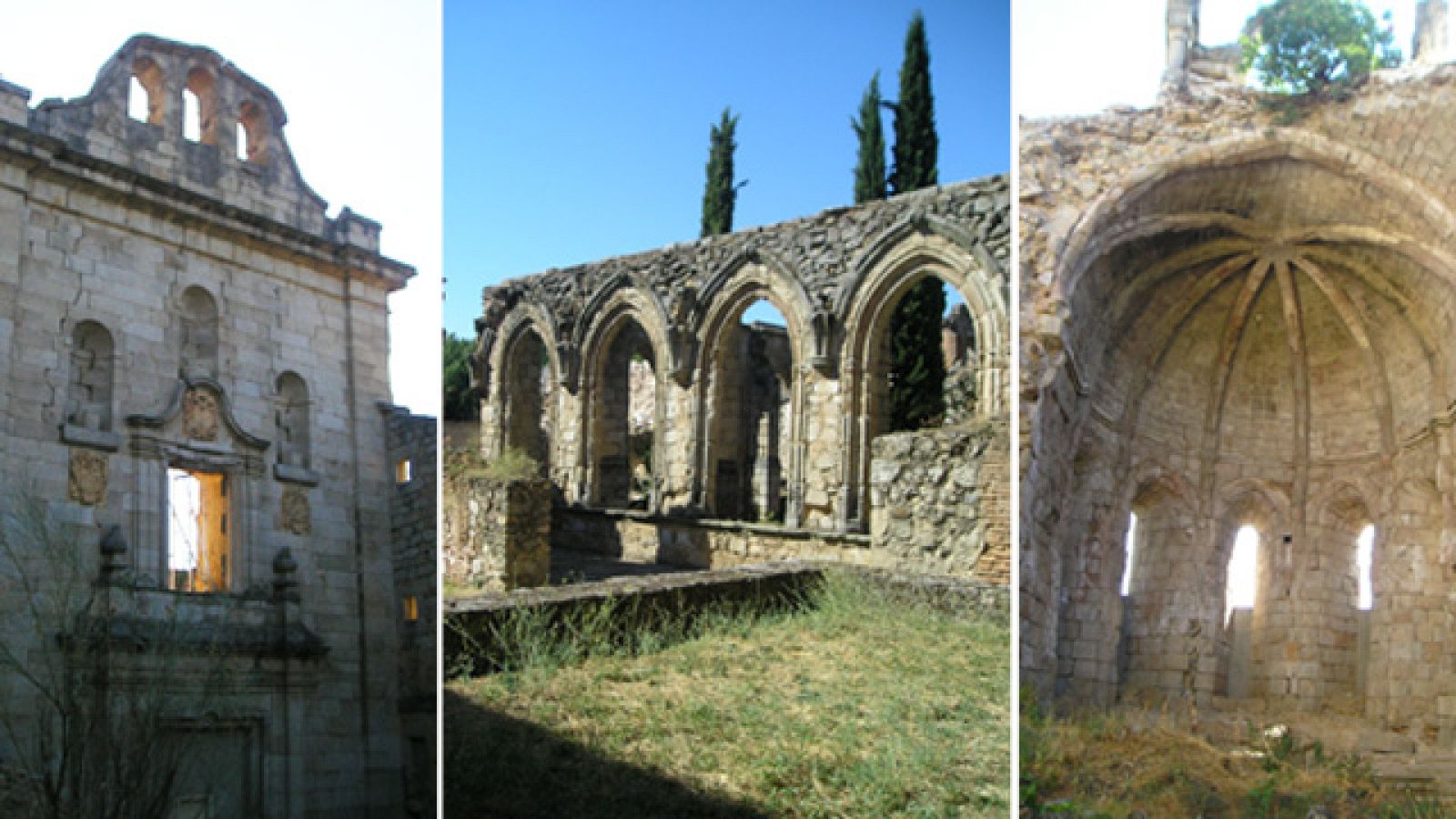 Cirugía reparadora para un monasterio del siglo XII, escenario de 'Águila Roja' - Informativo de Madrid | Ver