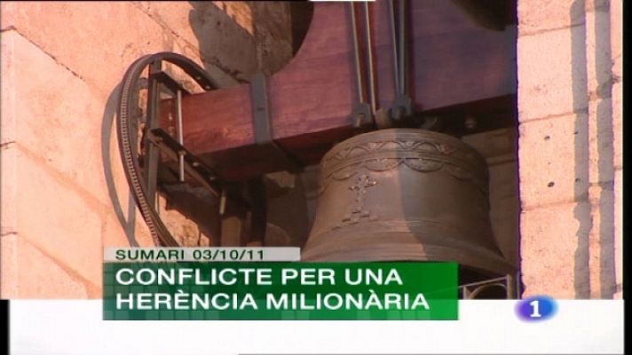 L'informatiu - Comunitat Valenciana - L'Informatiu-Comunitat Valenciana - 03/10/11