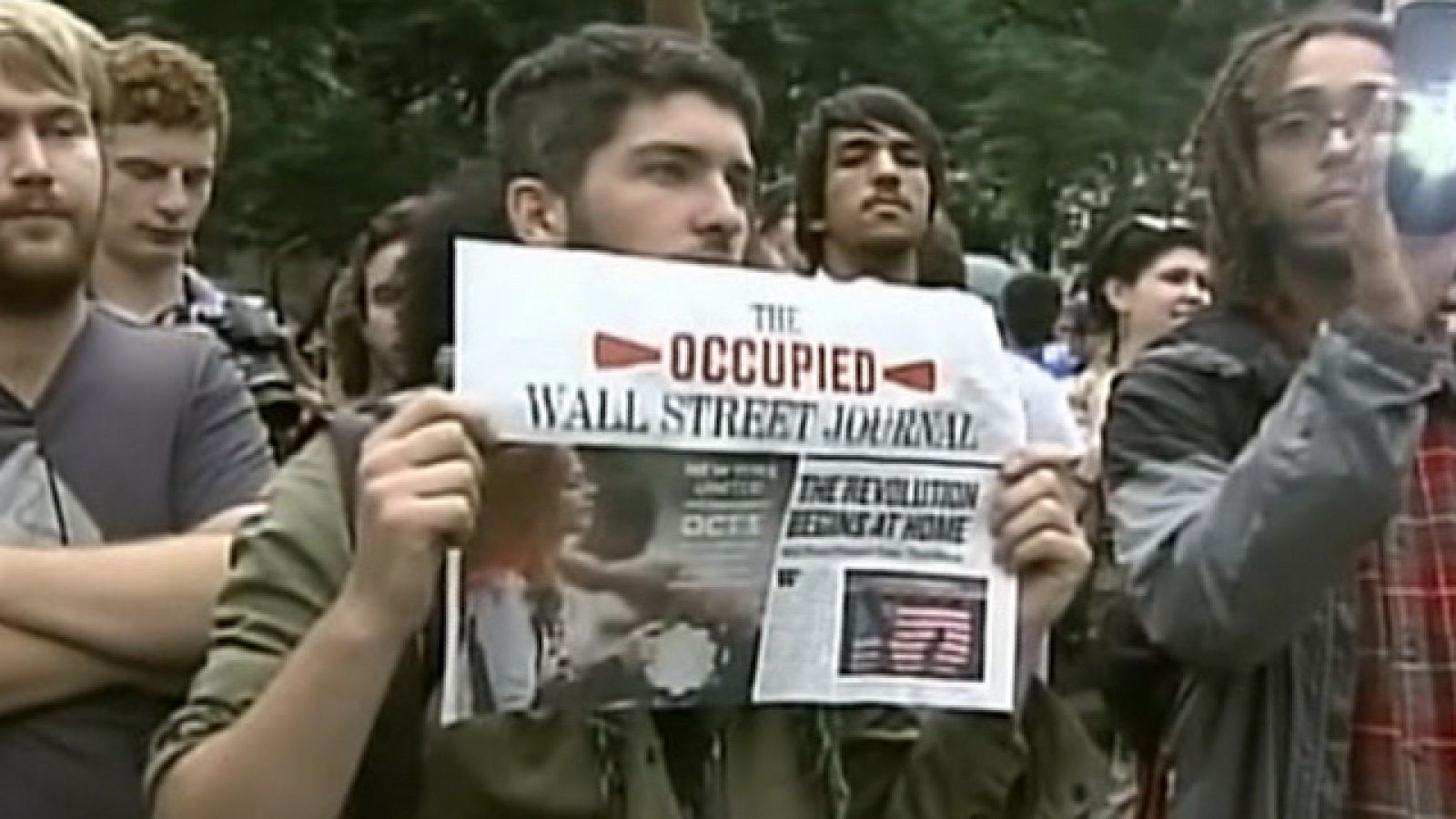 ¿Ve la opinión pública americana con buenos ojos el movimiento protesta contra la banca?