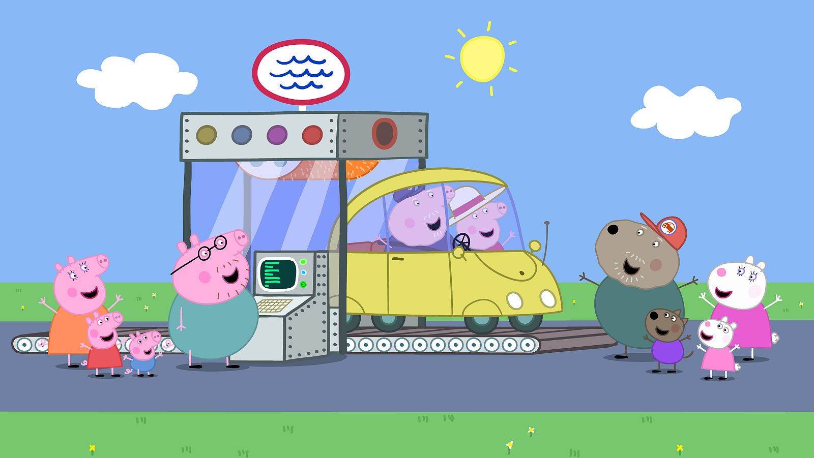 Peppa Pig - La gasolinera del abuelo dog - RTVE.es - Peppa Pig | Ver