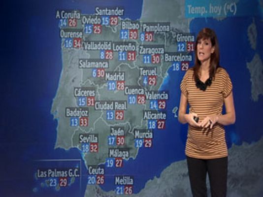 El tiempo - El tiempo otoñal llegará el jueves