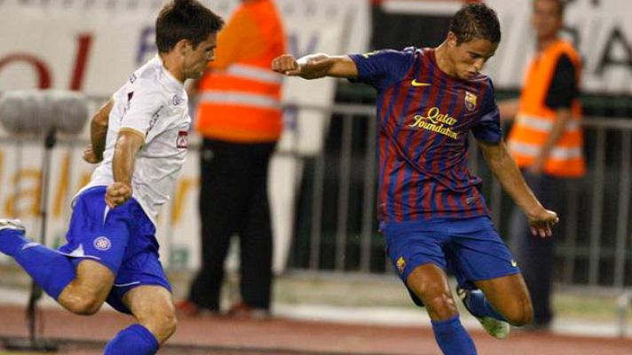 Telediario 1 - Barça quita importancia lesiones