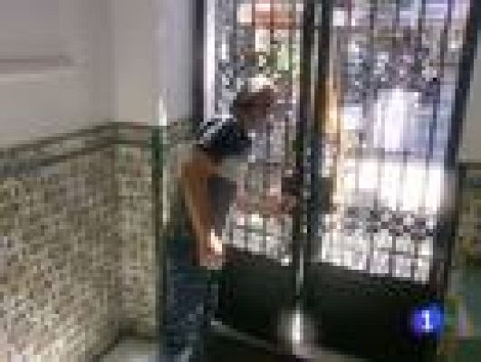 Telediario 1 - Luis Tosar, un siniestro portero en 'Mientras duermes'