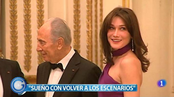 +Gente - Carla Bruni ingresa en el hospital