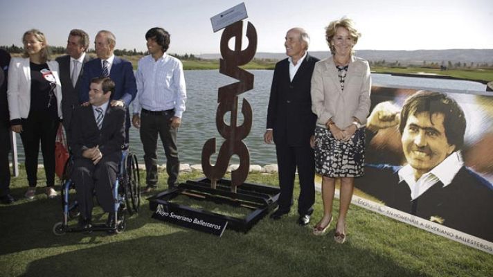 Telediario 1 - Madrid homenajea a Seve Ballesteros