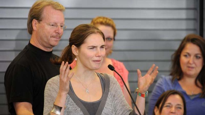 Más Gente - Amanda Knox ya está en Estados Unidos