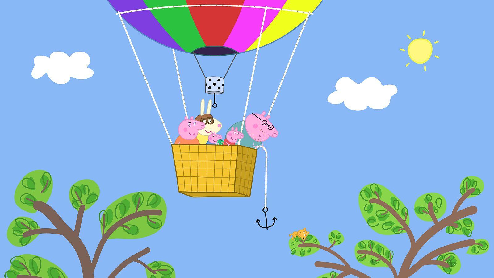 Peppa Pig - Un paseo en globo - RTVE.es - Peppa Pig | Ver